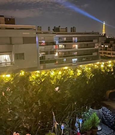 Nice Loft With Romantic View Over The Eiffel Tower Paris Eksteriør bilde
