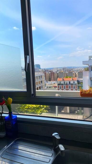 Nice Loft With Romantic View Over The Eiffel Tower Paris Eksteriør bilde