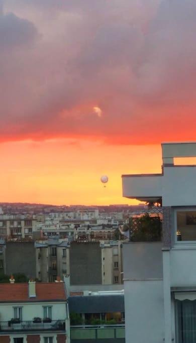 Nice Loft With Romantic View Over The Eiffel Tower Paris Eksteriør bilde